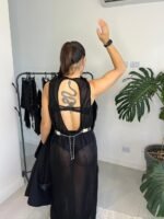 VESTIDO ELECTRA NEGRO - Imagen 2