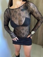 BODY ENCAJE NEGRO