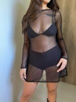 VESTIDO TULL VOLADOS