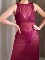 VESTIDO ENCAJE RED - Imagen 3