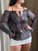 CAMISA TULL STAMPA